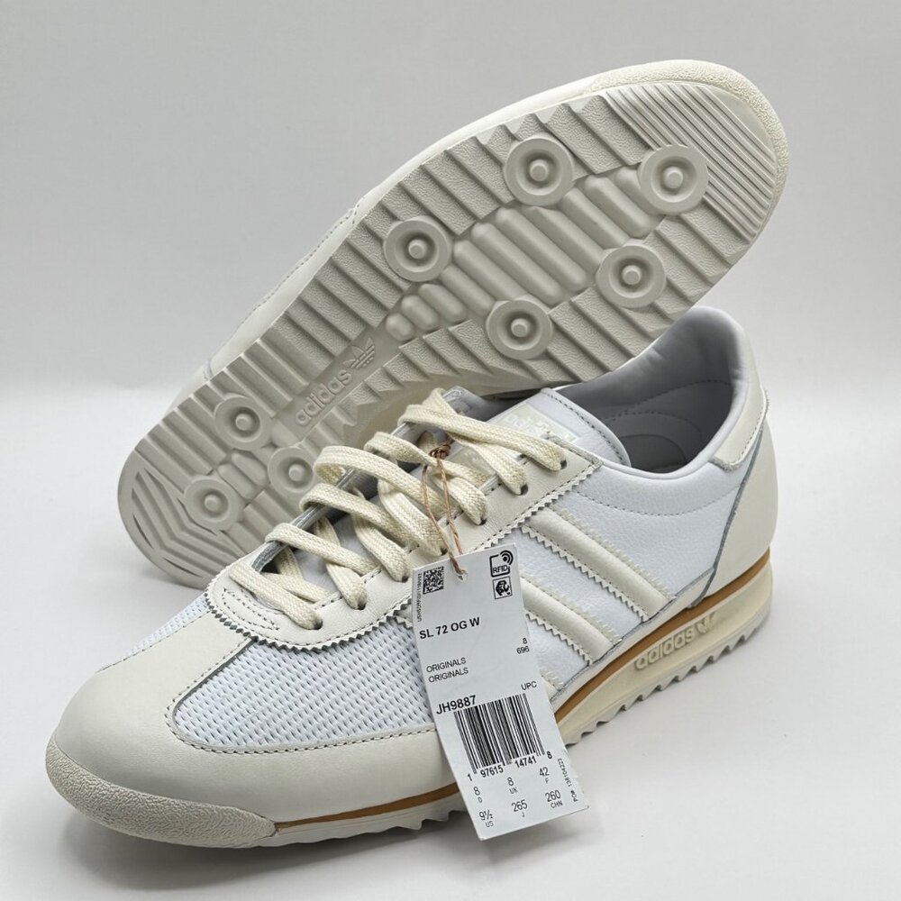 Adidas SL 72 Orignals Women's Sneakers Shoes JH9887 US 9.5 White NEW - Picture 5 of 8